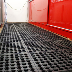 Caillebotis caoutchouc Dalles antidérapantes aires de jeux - 78 - FATIGUE STEP