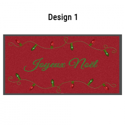 Tapis métier Tapis d'entrée de Noël - 59 - 