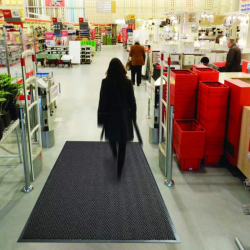 Tapis grattants Tapis d'entrée à chevron - 46.8 - 118 ARROW TRAX