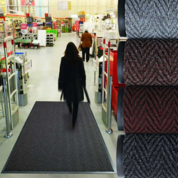 Tapis grattants Tapis d'entrée à chevron - 46.8 - 118 ARROW TRAX