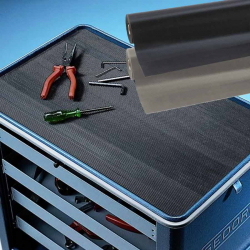 Tapis antifatigues et de sécurité industriel Rouleau caoutchouc strié - 28.8 - 750 RibnRoll