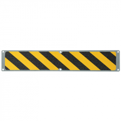 Bandes de marquage Plaque aluminium avec surface antidérapante - 34.8 - 