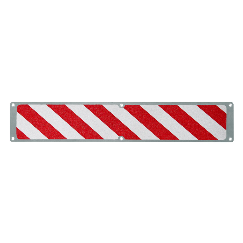 Bandes de marquage Plaque aluminium avec surface antidérapante - 34.8 - 