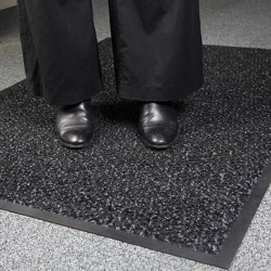 Tapis grattant fibres mixtes