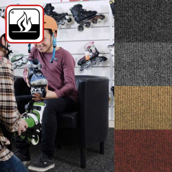 Tapis grattants Tapis en rouleau classé feu - 34.8 - CORRIDOR