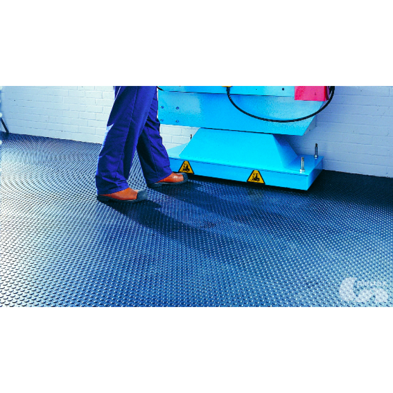 Tapis et revêtements de sols Revêtement de sol industriel antidérapant - 1978.8 - FLEXI BUTTON