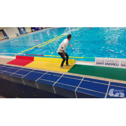 Caillebotis hygiéniques Caillebotis antidérapant piscine Water-Polo - 1714.8 - Floorline Water Polo