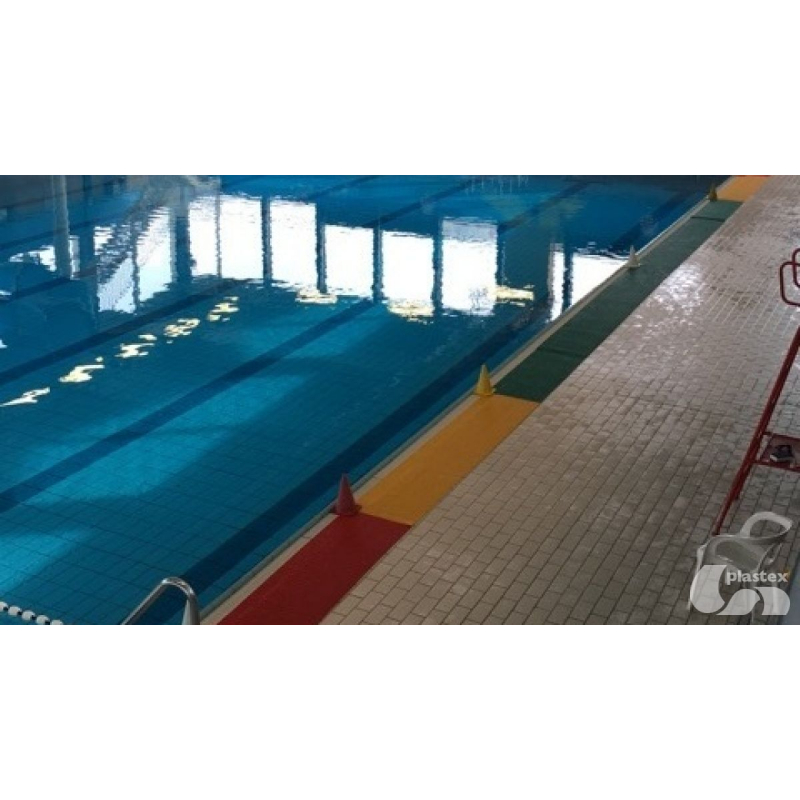 Caillebotis hygiéniques Caillebotis antidérapant piscine Water-Polo - 1714.8 - Floorline Water Polo