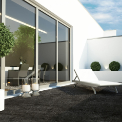 Gazon synthétique terrasse et balcon Gazon synthétique terrasse noir 27mm - 1084.2 - Maestro