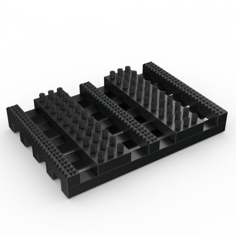 Tapis d'entrée commerce Tapis d'entrée antisalissure extérieur en PVC - 5906.4 - FRONTRUNNER BRUSH WIDE