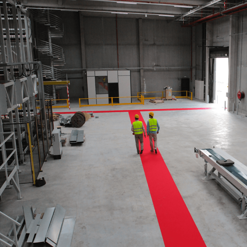 Protection de sol et stockage industriel Moquette épaisse chemin de sécurité - 234 - Strong way 950