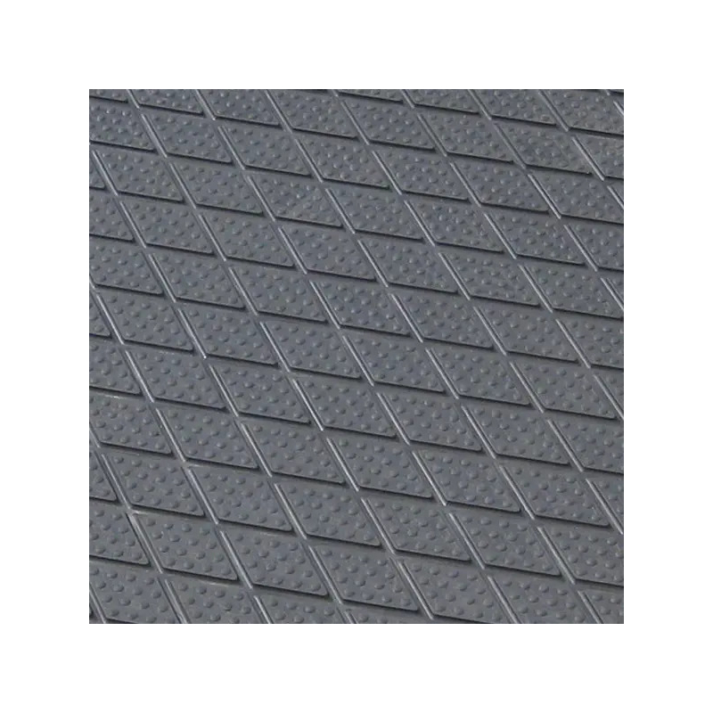 Tapis et revêtements de sols Dalle caoutchouc emboîtable robuste Noir 100×100cm - 0 - CLIPSUPER