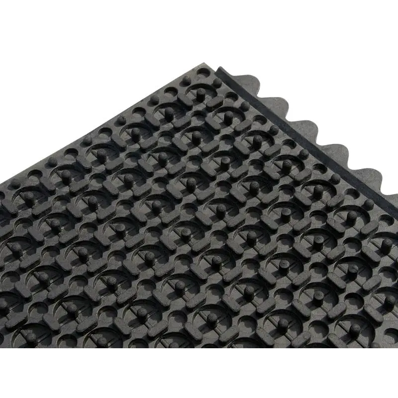 Tapis et revêtements de sols Dalle caoutchouc connectable modulable - 65.316 - 