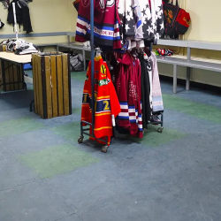 Dalles Dalle caoutchouc très robuste pour patinoire Noir 61x61cm - 0 - M75