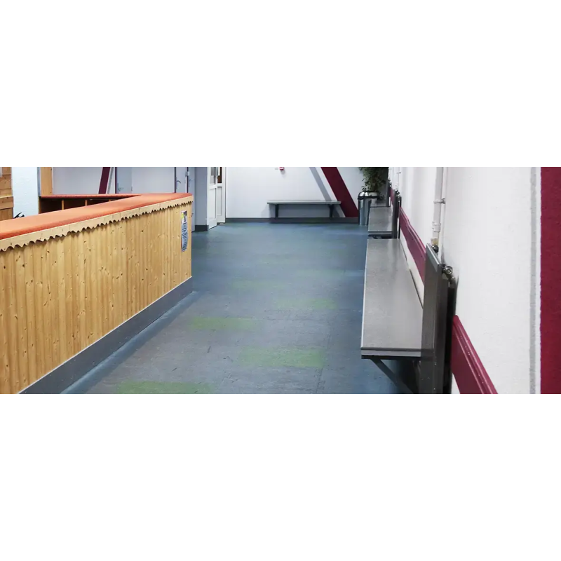 Dalles Dalle caoutchouc très robuste pour patinoire Noir 61x61cm - 0 - M75