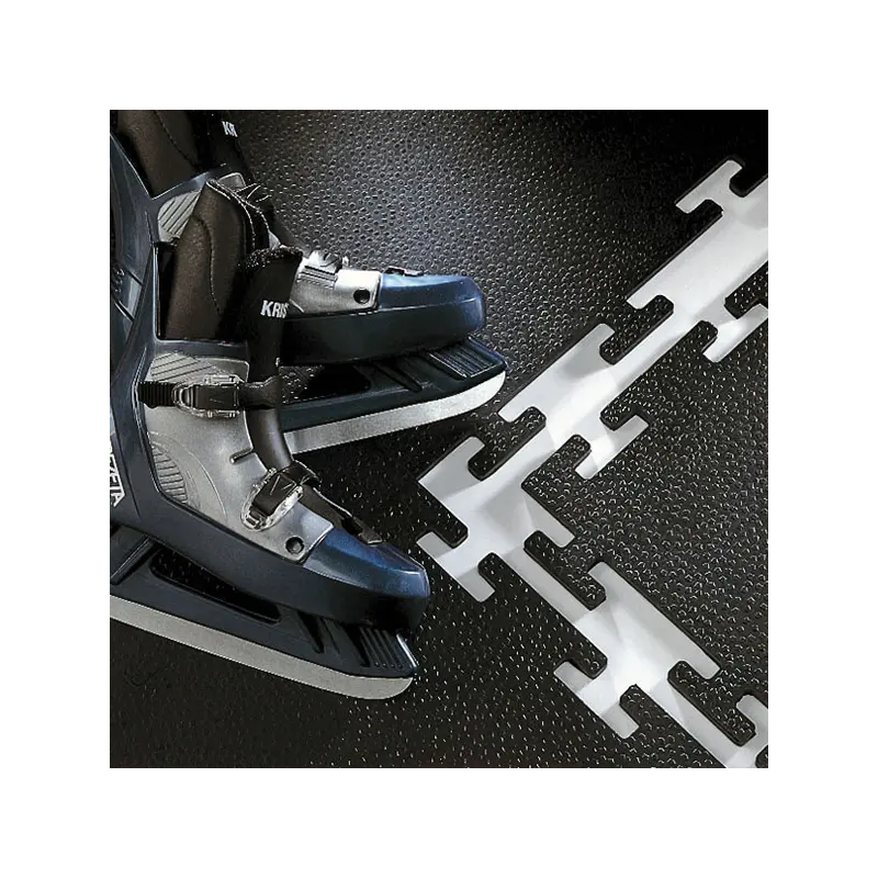 Dalles Dalle caoutchouc très robuste pour patinoire Noir 61x61cm - 0 - M75