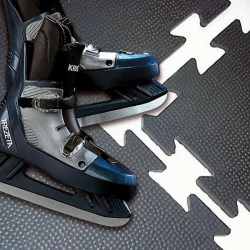 Tapis et revêtements de sols Dalle caoutchouc pour le tour de piste de patinoire - 0 - 