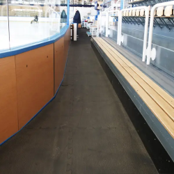 Tapis et revêtements de sols Dalle caoutchouc pour le tour de piste de patinoire - 0 - 