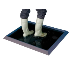Tapis et revêtements de sols Pédiluve de désinfection des chaussures Noir 81×98,5cm - 168.096 - PEDILUVECC810985