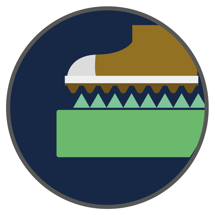 Tapis antiderapant antisalissures sur mesure extérieur - Revetement anti glisse de sol