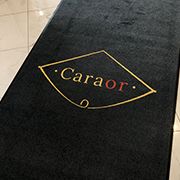 Tapis logo bijouterie | Strasbourg Caraor